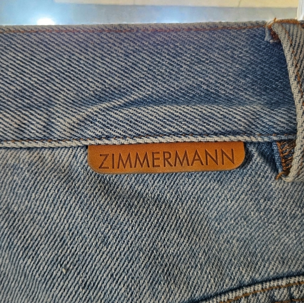 Zimmermann “Crush” High Rise Wide Leg Jeans – Size 25 - Picture 6 of 7
